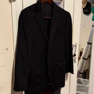 Men's Black 
 Wool/Cashmere Blazer 38s